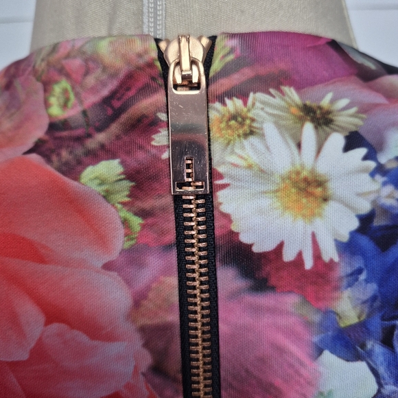 Ted Baker Brynee Floral Dress Size 0 - Picture 7 of 12